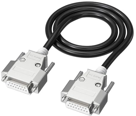 MOIDHSAG DB15 macho hembra cable de datos conectores línea de alambre 26 AWG cable de extensión para cajas registradoras ordenador 1 5 M-30 M longitud