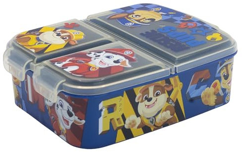 Stor Paw Patrol Girl Boîte à goûter pour enfant avec 3 compartiments