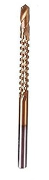Broca HSS profesional con revestimiento de titanio, 1 unidad, taladro eléctrico, taladro de ranurado de agujeros de Metal de plástico, sierra de carpintero, herramientas de carpintería(4mm)