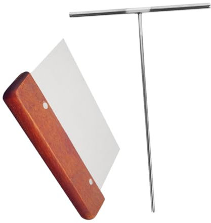 ULTECHNOVO 1set Utensili Per Crepes Inossidabile Include Spatola e Raschietto Per Pancake Per e Facile Usare e Resistente