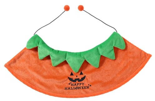 Parliky Halloween Hundmantel S Mått Dubbelsidig Broderad Husdjursdräkt för Fest och Cosplay Bekväm och Kappklädsel för Små för Halloweenfirande och Fototillfällen