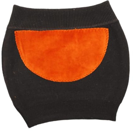 Stxdynjy Fascia Riscaldante per La Vita Fascia Protettiva Addome Avvolgente Termica Supporto Schiena Materiale Poliestere Morbido Design Antiscivolo Adatta a U, Nero