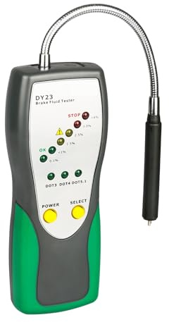Bromsvätsketestare, DY23 Bromsvätskeprovare Noggrant Test Bilbromsvätska Vatteninnehåll Kontrollera Universal Oljekvalitet