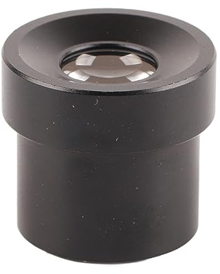 Ejoyous Lente de Microscopio Ocular Gran Angular WF25X Vidrio óptico con Revestimiento Antirreflectante Interfaz de 23 Mm Campo de Visión de 10 Mm para Observación Biológica Laboratorios de