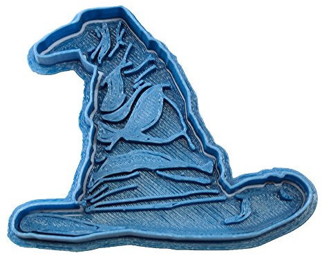 Cuticuter Harry Potter Ausstechform für Kekse, Kunststoff, Blau, 8 x 7 x 1,5 cm