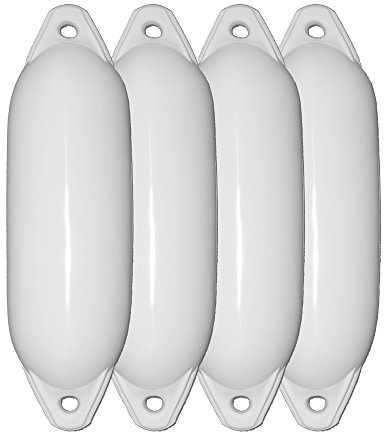 Majoni 4er-Set Rammschutz Star 35 - Farbe weiß, Länge 62cm