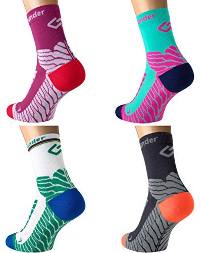 SPORT KOMPRESSIONS SOCKEN 'under pressure SOCKX' - Höchste Qualität, Made in Germany! (anthrazit, 43-46)