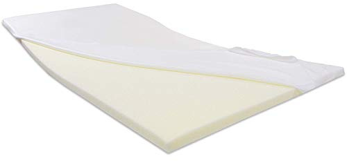 Dibapur VISCO PRO Topper - Viscoelastische – Matratzenauflage - Visco Auflage mit Standard Bezug (90 x 200 x 5 cm)
