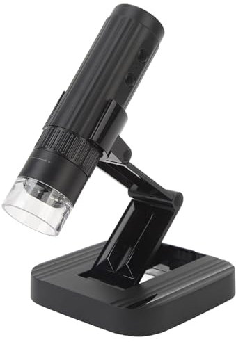 Digital Mikroskop, USB Mikroskop 50-1000X Tragbare Handmikroskope mit 8 LED Fülllichtern 2MP 3 Helligkeitsstufen Mikroskopkamera für Android Telefone