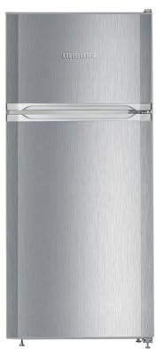 Liebherr CTele2131 124.1x55cm Smart Frost Silver Top Mount Fridge Freezer