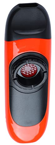 Kazoo Musikinstrumente Harz Kazoo Musikinstrument Mit Flöte Membran Mundharmonika Musikalische Begleitung Für Gitarre, Ukulele(Orange)