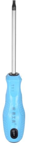 QUARKZMAN Magnetica Torx Cacciaviti T25 (4,4mm) Stella Punta Dado Azionamento 6-Punto Sicurezza Riparazione Strumento con Foro Cavo per Elettronica Riparazione Casa Miglioramento