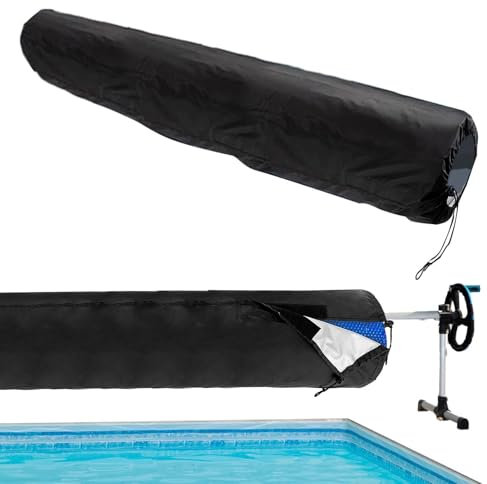 Pool Solar Cover - Pool Solar Blanket Roller, Waterproof Pool Roll Cover | Heavy Duty Waterproof Pool Solar Blanket Coil Cover, Solar Coil Cover for Ground Pool Outdoor