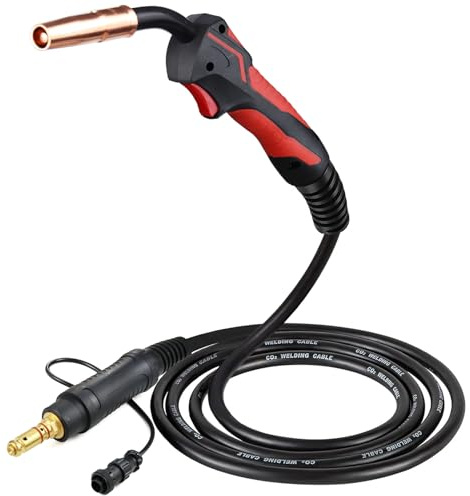 MIG Welding Gun Torch 250Amp 15ft Replacement for Lincoln Magnum 250L K533-7,Mig Welder Parts for Lincoln Power MIG 200/215/216/255/Wire Matic 255 | 250A 15ft Mig Welder Parts Lincoln Magnum 250L K533-7 Replacement for Lincoln Power MIG 200/215/216/255/Wire Matic 255