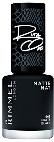 Rimmel London Super, Nagellack, dunkelgrauer Glanz, 8 ml