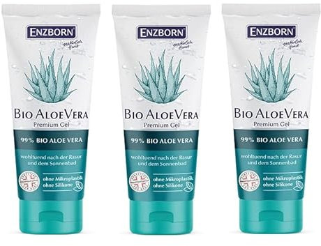 ENZBORN® Premium Aloe Vera Gel, 100 ml Tube Vorratskarton 3 Tuben
