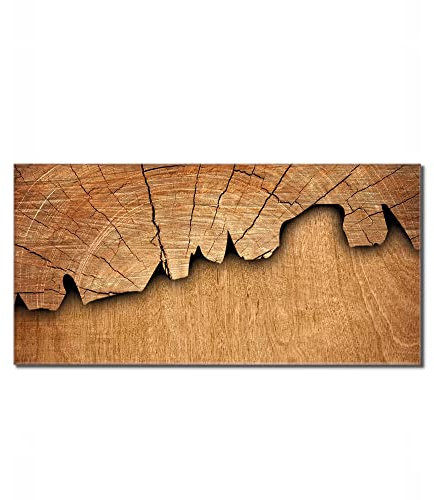 banjado Glas Magnettafel (100 x 50cm) - Magnetwand Glas - Magnetpinnwand als Memoboard - Pinnwand Magnettafel Küche, Büro, Kinderzimmer - Holz