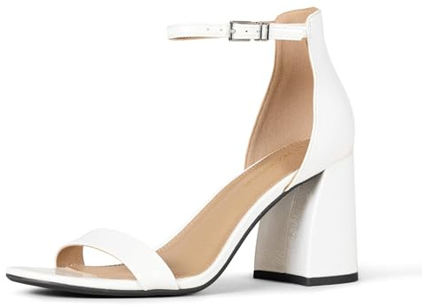 Amazon Essentials Women's High Block Heel Sandal
