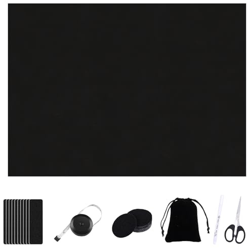 ZOCONE 200 x 145cm Portable Blackout Blind, Temporary Blackout Blinds Stick On with 20 Self Adhesive Fasteners for Windows Fits Any Size, Black Out Blinds Curtains No Drill for Bedroom Nursery Loft