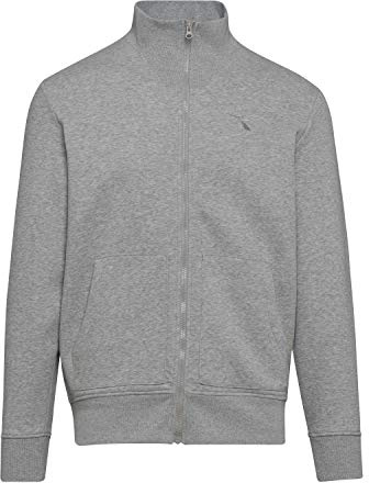 Diadora 102173572 Fz - Giacca sportiva da uomo, Uomo, Giacca, 102173572, Grey Melange Medium Chia, M