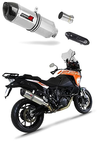 DOMINATOR Terminale di Scarico Marmitta Silenziatore HP1 compatibile con 1290 SUPER Adventure 2015-2020