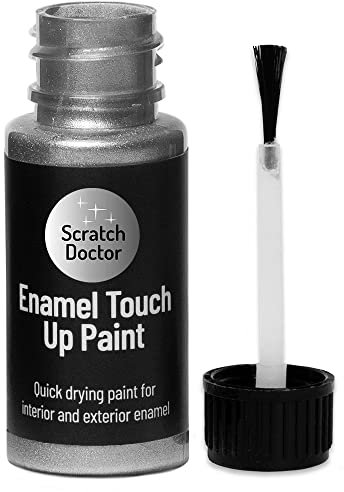 Scratch Doctor - Vernice per ritocchi smaltata, 15 ml, facile e veloce asciugatura, adatta per elettrodomestici da cucina, bagno, metallo, radiatore, frigorifero, doccia, lavandino