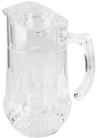 Jarra de plástico Transparente, a Prueba de roturas, Ideal para té Helado, sangría, Limonada y más Acrílico