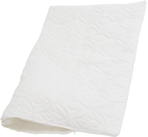 AERZETIX - C69812 - Fodera protettiva per cuscino imbottito 50x70cm con cerniera lampo - protezione per cuscino - colore bianco - in microfibra e ovatta - dormire dormiente