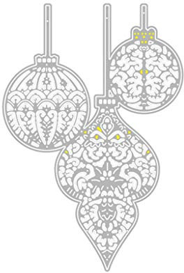 AGONEIR Metall-Stanzschablone für Weihnachten, dekorative Kugeln, Scrapbooking, DIY, Album, Stempel, Papier, Karten, Prägung, Stanzformen, Blumen