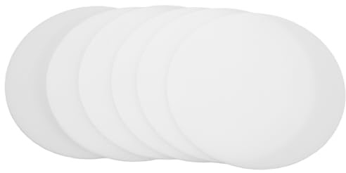 FELTECHELECTR 6pcs Led Light Bulb Diffuser Covers Flat Design Ceiling Shade Diffuser for Even Light Distribution and Enhanced Longevity for Downlight and Chandelier Lamps