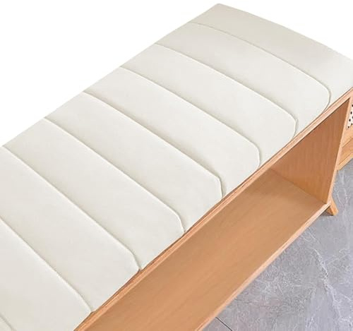 Bankkissen 100x40 120x40 140x40 80x40 150x50 Bankauflage Sitzkissen Bank Sitzauflage Sitzbank Auflage Polster fur Banke Kissen Kissenauflage for Küchenbank Gardenbank Essbank(Beige,120x40cm/47x16in)