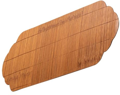 Tapete de Té de Bambú Lavable Antiescaldadura para Mesa | Uso en Casa y Restaurante, Protección del Tablero, Pieza Reutilizable para Servicio de Té