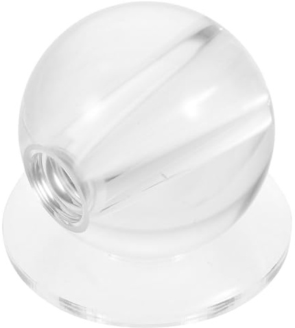 TOPBATHY Boule Entraînement Transparente pour Billard Amélioration Précision et Gestion Queue Balle Exercice Technique pour Snooker et Billard Entraînement Facile pour Joueurs Débutants et