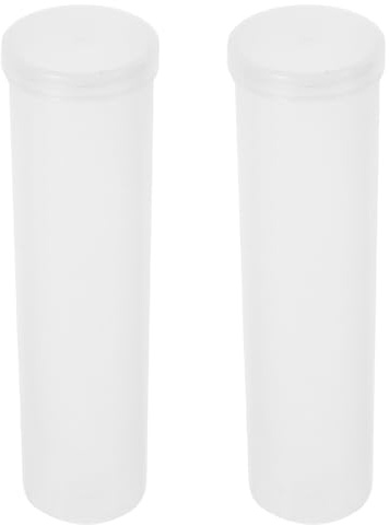 NIYANGLE 2 pezzi Contenitori per Biscotti Trasparenti Rotondi in Salvafreschezza Ermetici per Patatine Dolcetti e Snack Organizer Cucina Versatile e Resistente