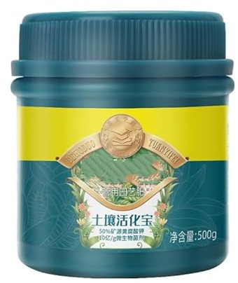 Activadores de Suelo, Antiaglomerante, Activador de Suelo Ácido y Alcalino, Fertilizante para Plantas, Mejora la Estructura del Suelo para un Crecimiento Vegetal Más Sano y Sistemas Radiculares Más