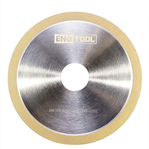 MaxTool 6 1A1R Diamond Cut-Off Wheel; Bore 1.25 Width 1mm (0.04) Grit180 Resin Bond Abrasive/Grind Machine Wheels for cutting off carbide rods