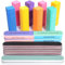 FANDAMEI 20 Stücke Buffer für Nägel, Nagelfeilen Für Gelnägel, Profi Nagelfeile 100/180, Polierfeile Fingernägel, Feilen Für Gelnägel, Maniküre & Pediküre Set