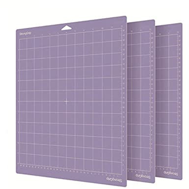 3 Stück Schneidematte Schreibtischunterlage Plotter Matte Set Handwerks Schneidematten Klebend rutschfeste strapazierfähige 35.5 cm x 33 cm Schneideunterlage zum Nähen, Quilten und Kunst