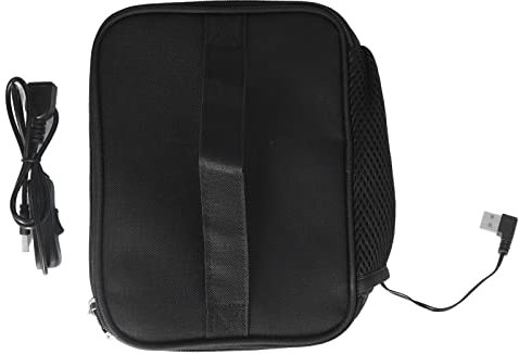 YUKOFE Bolsa de horno portátil, interfaz USB de 5V 2A, aislamiento térmico automático, tela Oxford, bolsa de almuerzo impermeable para calentar alimentos