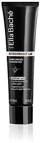Legtonic 6,6% - Cryo-gel translucide au cocktail de vigne rouge, phyto-actifs et menthol - Effet jambes légères express - Réduction des sensations de fatigue, effet anti-eau - Made in France -150ml