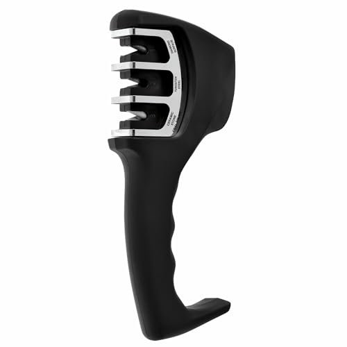 Berghoff Essentials Pull Through Knife Sharpener Black – Knife Sharpener