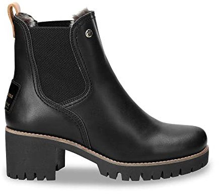 Panama Jack Damen Pia Trav Chelsea Boot, Schwarz, 40 EU