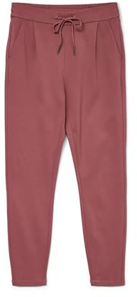 VERO MODA Damen Vmeva Mr Loose String Pant Ga Noos Hose, Rosa und Braun. ,M