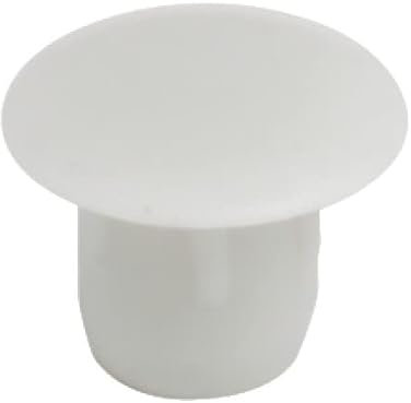JAM2DAY 50 x White Cover Caps/Pegs For Wardrobes, Cupboards, Shelves etc. - 5 mm Hole