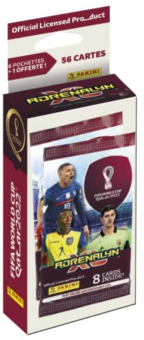 Panini Coupe du Monde Qatar de la FIFA 2022 Adrenalyn XL - Blister 6+1 Pochette Offerte 004287KBF7