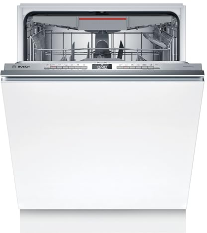 Bosch SMV4ECX10E - Lavastoviglie da incasso serie 4, 60 cm, 14 posate, Silence Plus 42 dB, Home Connect