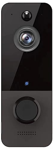 QITHRAN Wireless WiFi Video Doorbell Camera PIR Motion Detection Smart Video Doorbell 2- Way Audio