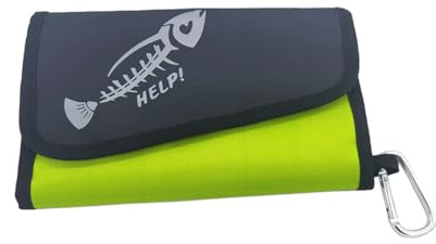 MiOYOOW Angelgerät Tasche, Angelköder Organizer, Wasserdichter Binder, Angel Aufbewahrungstasche für Outdoor Angeln