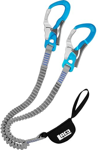 LACD Universal Ultimate 3.0 Ferrata Kit d'escalade Bleu Taille unique