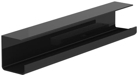 Under Desk Cable Tray - Desk Wire Management, Wire Management Under Desk Tray, Large Storage Cable Rack Under Desk | Fire Proof Wire Management Tray, Cable Management Tray for Home Office Kitchen